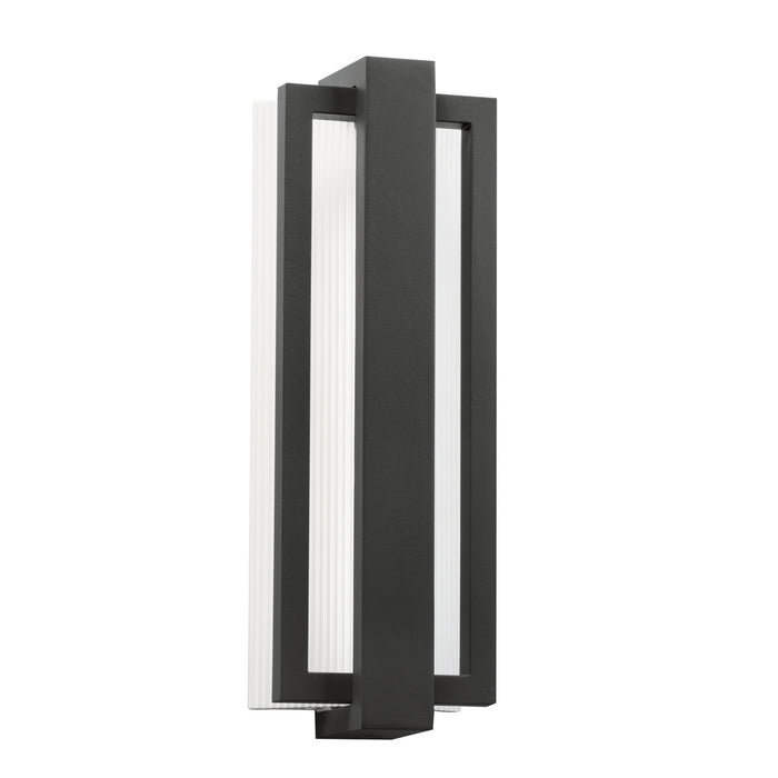 Kichler 49434SBK Sedo LED Outdoor Wall Mount, Satin Black Main Image.jpg