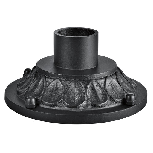 Kichler 9540BKT Accessory Pier Mount, Textured Black Main Image.jpg