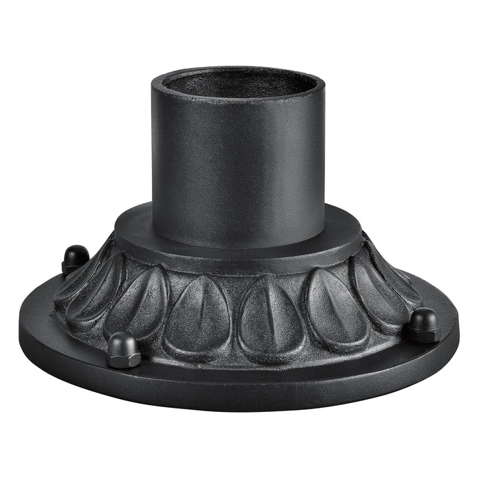 Kichler 9549BKT Accessory Pier Mount, Textured Black Main Image.jpg