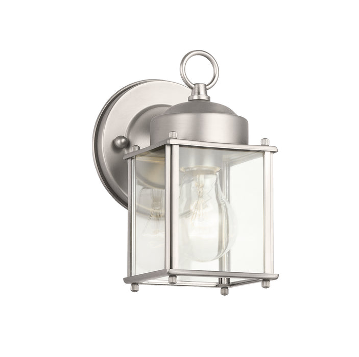 Kichler 9611SS One Light Outdoor Wall Mount, Stainless Steel Main Image.jpg