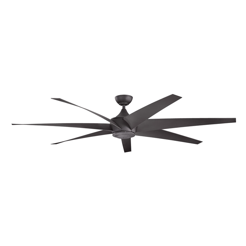 Kichler 310115DBK 80"Ceiling Fan, Distressed Black