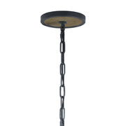Visual Comfort Studio F2936/5WOW/AF Allier Five Light Pendant, Weathered Oak Wood / Antique Forged Iron Alternate Image 2.jpg