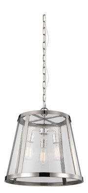 Visual Comfort Studio P1288PN Harrow Three Light Pendant, Polished Nickel Main Image.jpg