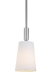 Visual Comfort Studio P1303PN Lismore One Light Pendant, Polished Nickel Main Image.jpg