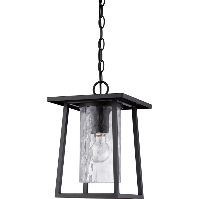 Quoizel LDG1909K Lodge One Light Outdoor Hanging Lantern, Mystic Black Alternate Image.jpg