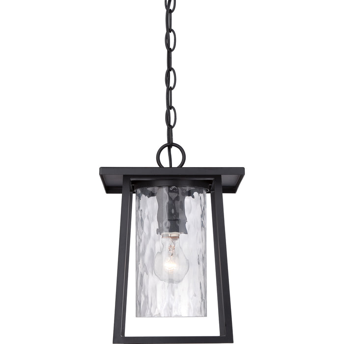 Quoizel LDG1909K Lodge One Light Outdoor Hanging Lantern, Mystic Black Alternate Image 2.jpg