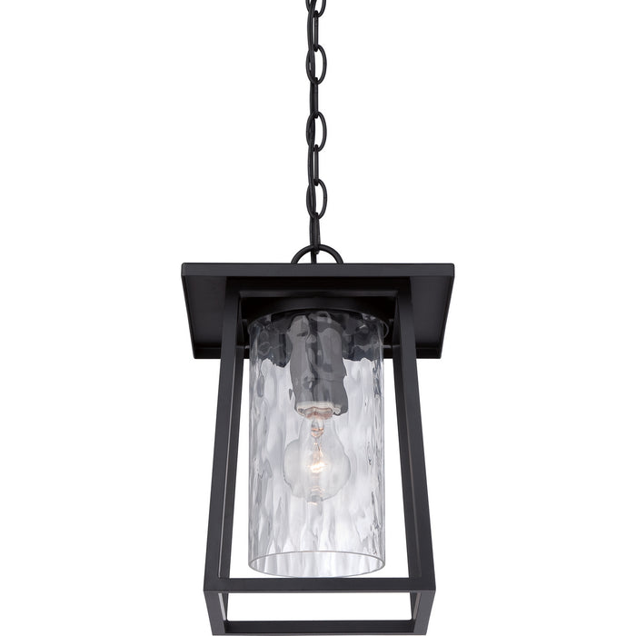 Quoizel LDG1909K Lodge One Light Outdoor Hanging Lantern, Mystic Black Alternate Image 3.jpg