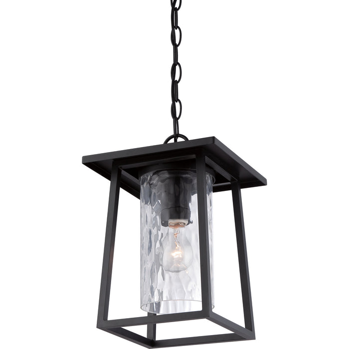 Quoizel LDG1909K Lodge One Light Outdoor Hanging Lantern, Mystic Black Alternate Image 4.jpg