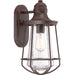 Quoizel MRE8408WT Marine One Light Outdoor Wall Lantern, Western Bronze Main Image.jpg