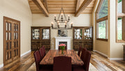 Quoizel VYR5012ML Voyager 12 Light Chandelier, Malaga Alternate Image 2.jpg