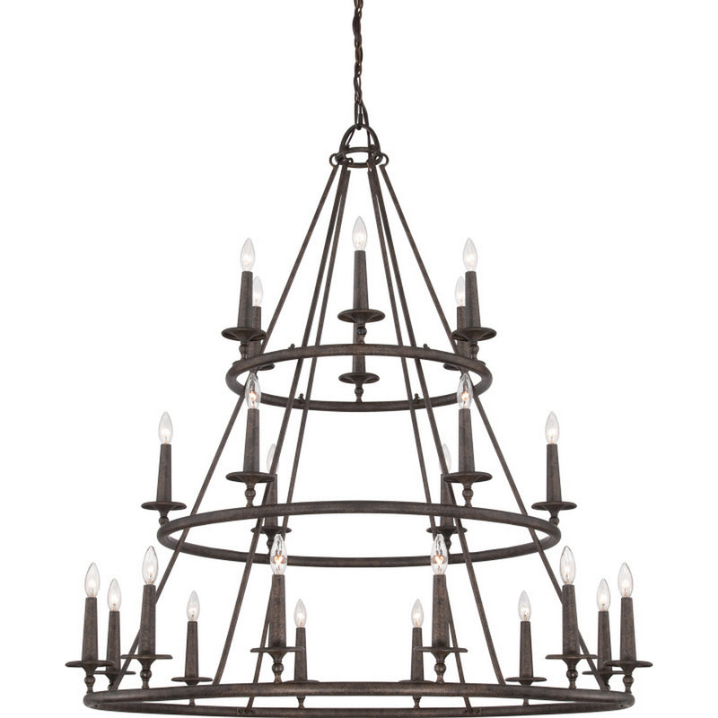 Quoizel VYR5024ML Voyager 24 Light Chandelier, Malaga Main Image.jpg