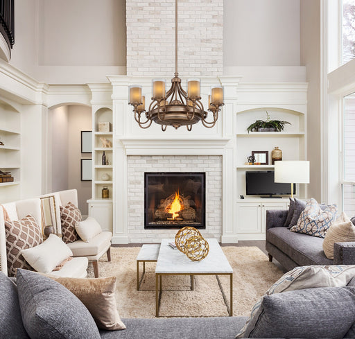 Savoy House 36-329-FD-21 LED Fan D'Lier, Burnished Russet (2)