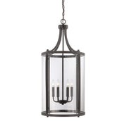 Savoy House 7-1041-6-13 Six Light Foyer Lantern, English Bronze