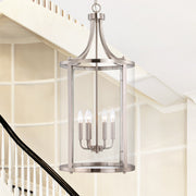 Savoy House 7-1041-6-SN Six Light Foyer Lantern, Satin Nickel (2)