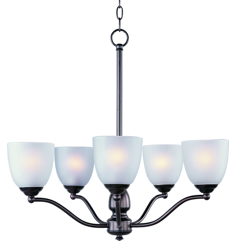 Maxim 10065FTOI Stefan Five Light Chandelier, Oil Rubbed Bronze Main Image.jpg