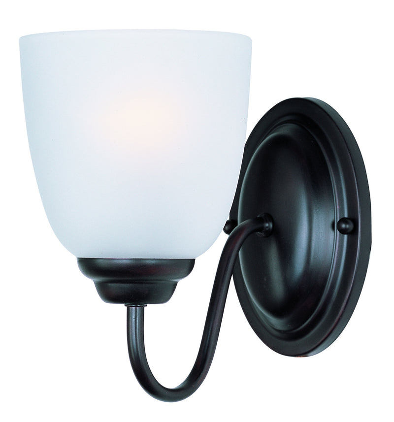 Maxim 10071FTOI Stefan One Light Bath Vanity, Oil Rubbed Bronze Main Image.jpg
