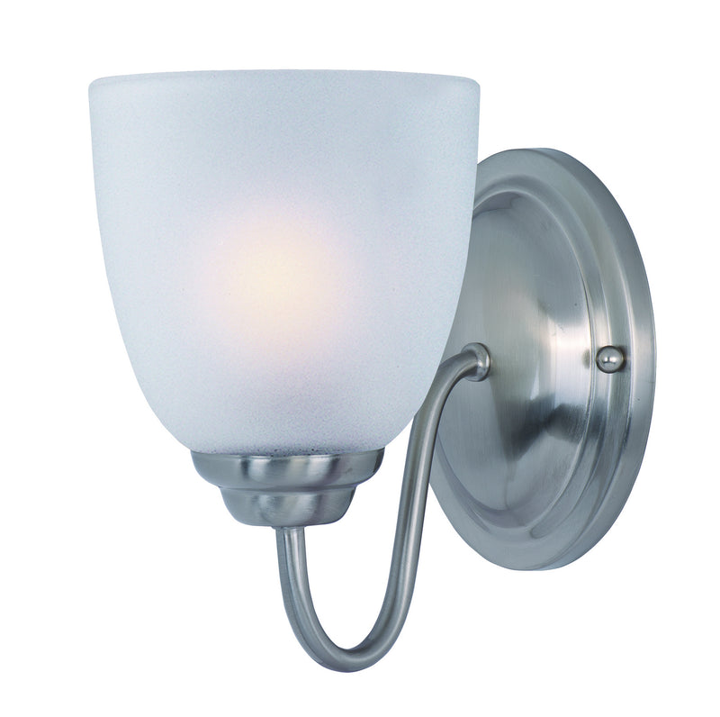 Maxim 10071FTSN Stefan One Light Bath Vanity, Satin Nickel Main Image.jpg