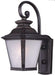 Maxim 1125FSBZ Knoxville One Light Outdoor Wall Lantern, Bronze Main Image.jpg