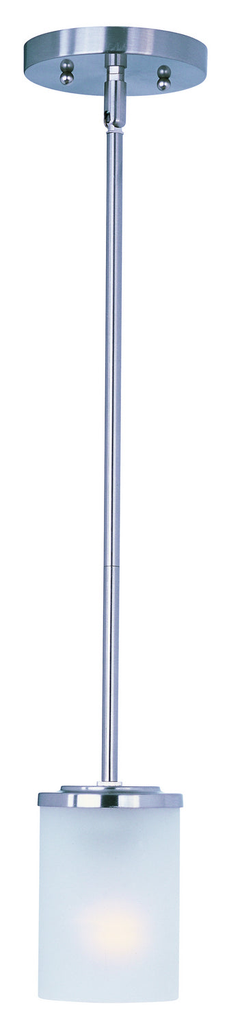 Maxim 90200FTSN Corona One Light Mini Pendant, Satin Nickel Main Image.jpg