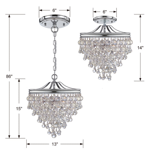 Crystorama 130-CH_CEILING Calypso Three Light Semi Flush Mount Polished Chrome Alternate Image.jpg