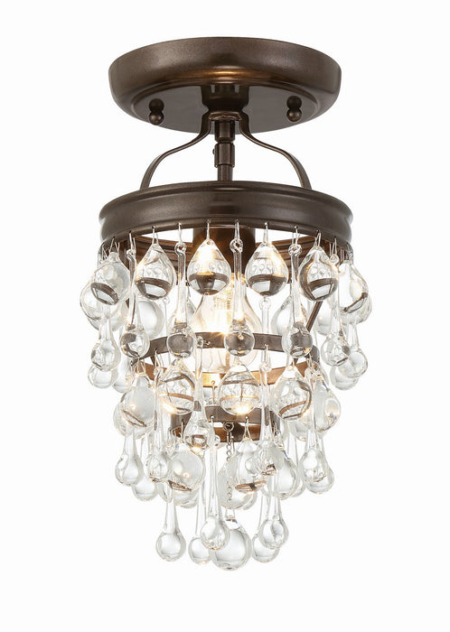 Crystorama 131-VZ_CEILING Calypso One Light Semi Flush Mount Vibrant Bronze Main Image.jpg