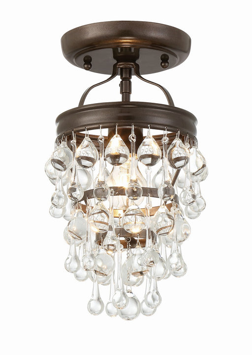 Crystorama 131-VZ_CEILING Calypso One Light Semi Flush Mount Vibrant Bronze Main Image.jpg