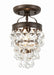 Crystorama 131-VZ_CEILING Calypso One Light Semi Flush Mount Vibrant Bronze Main Image.jpg