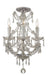 Crystorama 4473-CH-CL-S_CEILING Maria Theresa Four Light Semi Flush Mount Polished Chrome Main Image.jpg