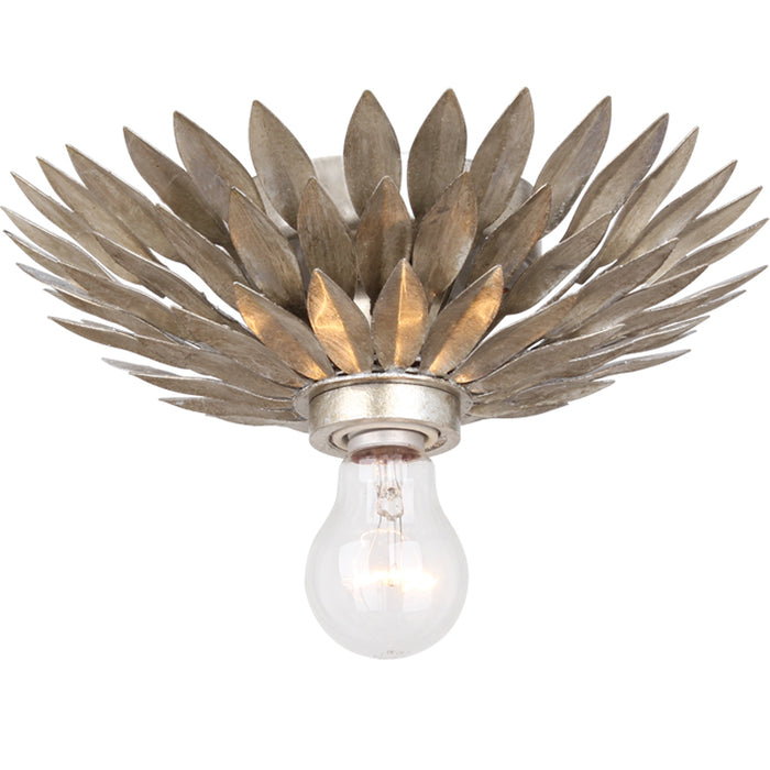 Crystorama 500-SA Broche One Light Wall Sconce Antique Silver Main Image.jpg