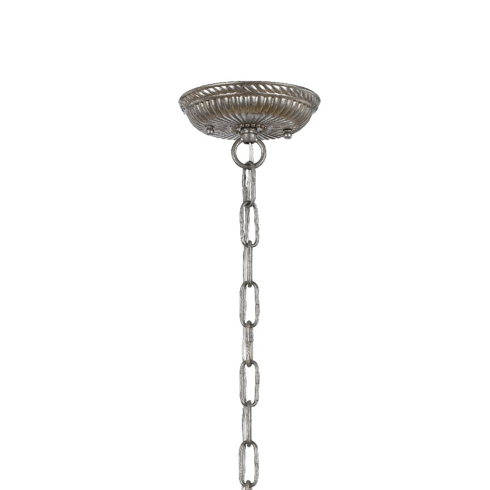 Crystorama 5013-OS-CL-MWP Ashton Three Light Mini Chandelier Olde Silver Alternate Image 2.jpg