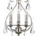 Crystorama 5013-OS-CL-MWP Ashton Three Light Mini Chandelier Olde Silver Alternate Image 4.jpg