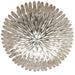 Crystorama 507-SA Broche Six Light Flush Mount Antique Silver Alternate Image.jpg