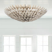 Crystorama 507-SA Broche Six Light Flush Mount Antique Silver Alternate Image 4.jpg