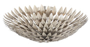 Crystorama 507-SA Broche Six Light Flush Mount Antique Silver Main Image.jpg