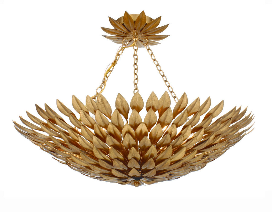 Crystorama 517-GA_CEILING Broche Six Light Semi Flush Mount Antique Gold Main Image.jpg