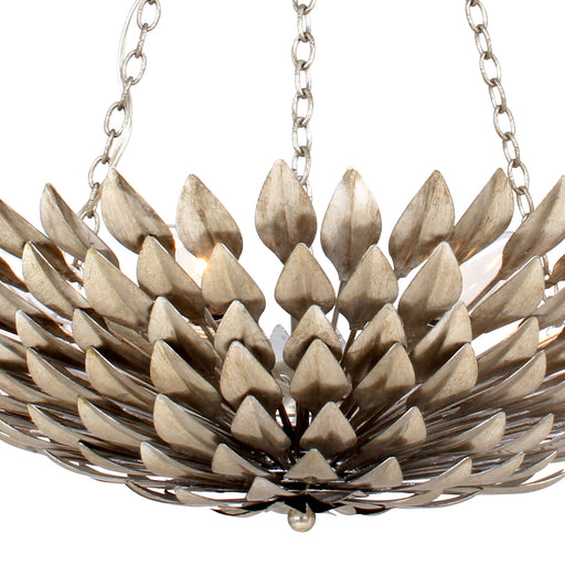 Crystorama 517-SA Broche Six Light Chandelier Antique Silver Alternate Image.jpg