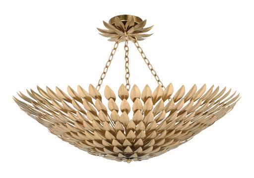 Crystorama 519-GA_CEILING Broche Eight Light Semi Flush Mount Antique Gold Main Image.jpg