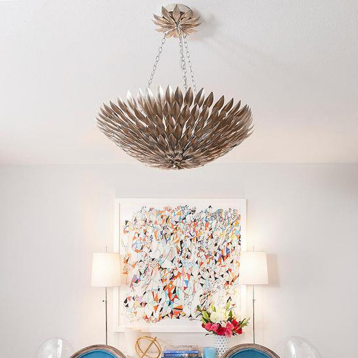 Crystorama 519-SA Broche Eight Light Chandelier Antique Silver Alternate Image.jpg