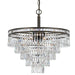 Crystorama 5264-EB-CL-MWP Mercer Seven Light Chandelier English Bronze Main Image.jpg