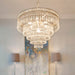Crystorama 5264-OS-CL-MWP Mercer Seven Light Chandelier Olde Silver Alternate Image 2.jpg