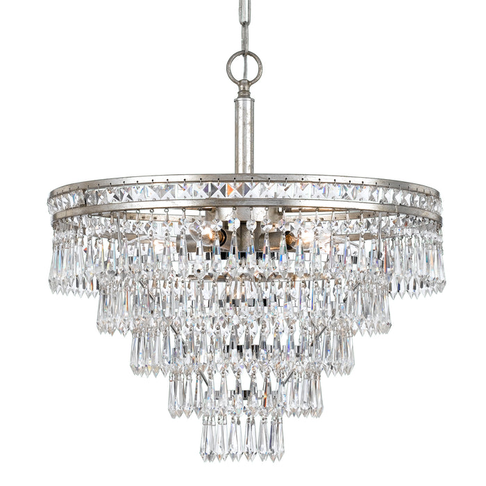 Crystorama 5264-OS-CL-MWP Mercer Seven Light Chandelier Olde Silver Main Image.jpg