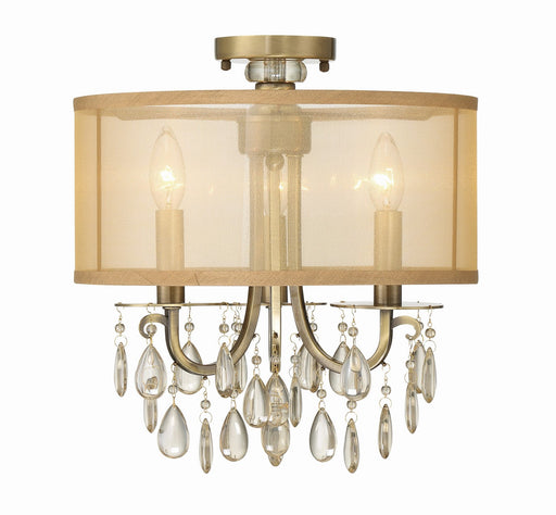 Crystorama 5623-AB_CEILING Hampton Three Light Semi Flush Mount Antique Brass Main Image.jpg
