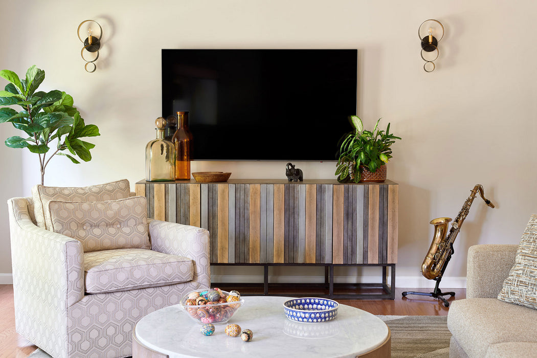 Crystorama 581-EB-GA Luna One Light Wall Sconce English Bronze / Antique Gold Alternate Image 2.jpg