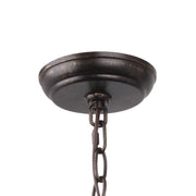 Crystorama 584-EB-GA Luna Four Light Mini Chandelier English Bronze / Antique Gold Alternate Image 2.jpg