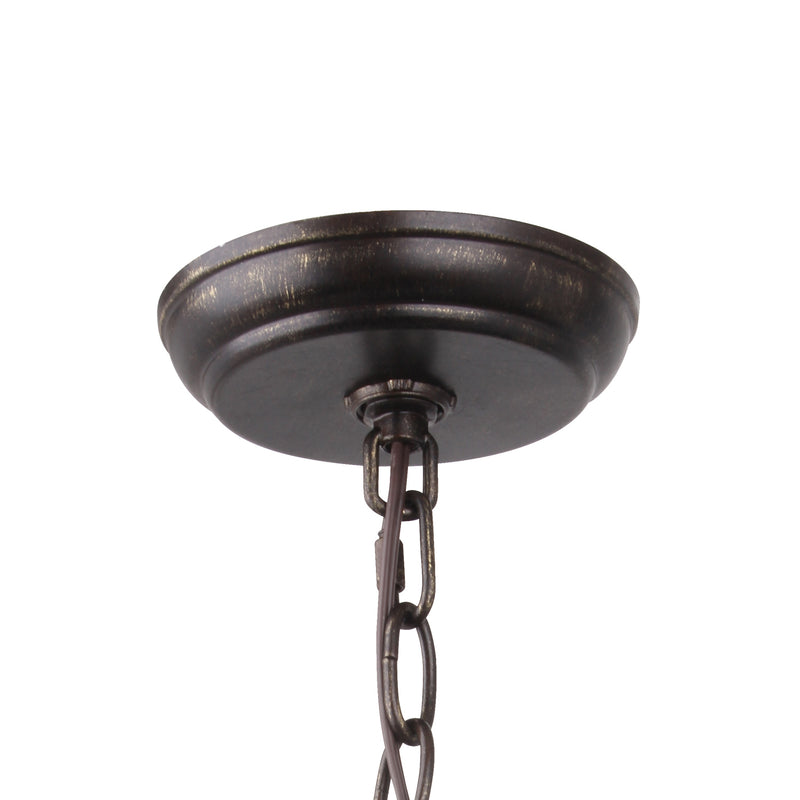 Crystorama 584-EB-GA Luna Four Light Mini Chandelier English Bronze / Antique Gold Alternate Image 2.jpg