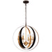 Crystorama 585-EB-GA Luna Six Light Chandelier English Bronze / Antique Gold Alternate Image.jpg