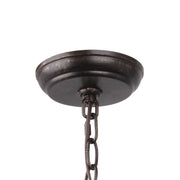 Crystorama 585-EB-GA Luna Six Light Chandelier English Bronze / Antique Gold Alternate Image 2.jpg