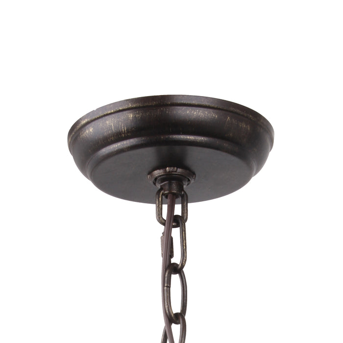 Crystorama 585-EB-GA Luna Six Light Chandelier English Bronze / Antique Gold Alternate Image 2.jpg