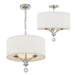 Crystorama 8005-PN Mirage Three Light Mini Chandelier Polished Nickel Alternate Image 2.jpg