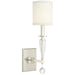 Crystorama 8101-PN Paxton One Light Wall Sconce Polished Nickel Main Image.jpg